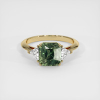 3.14 Ct. Sapphire Ring, 14K Yellow Gold 1