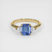 1.30 Ct. Sapphire Ring, 14K Yellow Gold 1