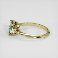 2.00 Ct. Green Sapphire Ring, 14K Yellow Gold 4