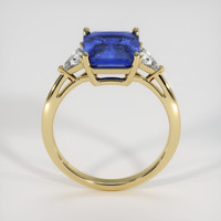 4.12 Ct. Blue Sapphire Ring, 14K Yellow Gold 3
