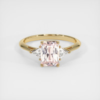 2.57 Ct. Sapphire Ring, 14K Yellow Gold 1