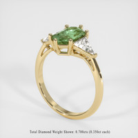 1.59 Ct. Sapphire Ring, 14K Yellow Gold 2