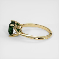 3.31 Ct. Sapphire Ring, 14K Yellow Gold 4