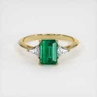 Emerald Ring 1.32 Ct., 18K Yellow Gold Preview
