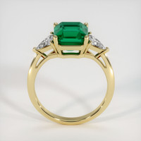 2.79 Ct. Emerald Ring, 18K Yellow Gold 3