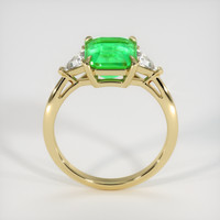 1.87 Ct. Emerald Ring, 18K Yellow Gold 3