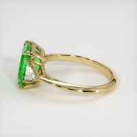 1.87 Ct. Emerald Ring, 18K Yellow Gold 4