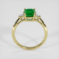 1.43 Ct. Emerald Ring, 18K Yellow Gold 3