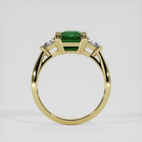 1.67 Ct. Emerald Ring, 18K Yellow Gold 3