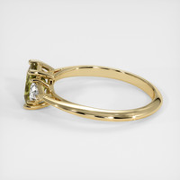 0.88 Ct. Gemstone Ring, 18K Yellow Gold 4