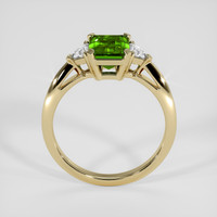 1.03 Ct. Green Tourmaline Ring, 18K Yellow Gold 3