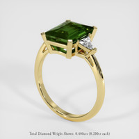 2.54 Ct. Gemstone Ring, 18K Yellow Gold 2