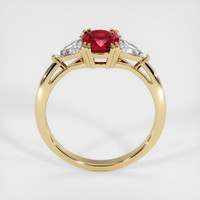 1.64 Ct. Ruby Ring, 18K Yellow Gold 3