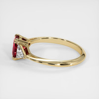 1.64 Ct. Ruby Ring, 18K Yellow Gold 4