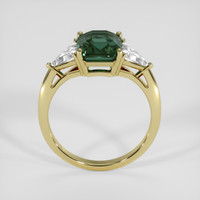 4.55 Ct. Green Sapphire Ring, 18K Yellow Gold 3