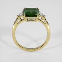 5.01 Ct. Green Sapphire Ring, 18K Yellow Gold 3