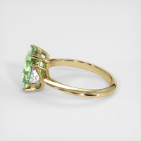 3.25 Ct. Sapphire Ring, 18K Yellow Gold 4