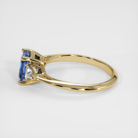 1.30 Ct. Sapphire Ring, 18K Yellow Gold 4
