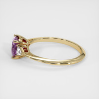 1.10 Ct. Sapphire Ring, 18K Yellow Gold 4