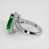 2.77 Ct. Emerald Ring, Platinum 950 4