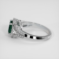 1.15 Ct. Green to Purple Alexandrite Ring, Platinum 950 4