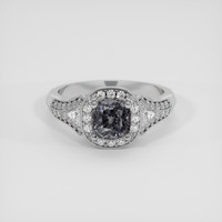 1.76 Ct. Grey Spinel Ring, Platinum 950 1