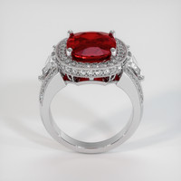 6.02 Ct. Ruby Ring, Platinum 950 3