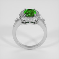 2.52 Ct. Tsavorite Garnet Ring, 14K White Gold 3