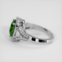 2.52 Ct. Tsavorite Garnet Ring, 14K White Gold 4