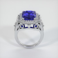 10.47 Ct. Blue Sapphire Ring, 18K White Gold 3