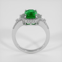 3.23 Ct. Tsavorite Garnet Ring, 18K White Gold 3