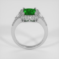 2.02 Ct. Tsavorite Garnet Ring, 18K White Gold 3
