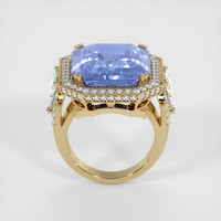 18.69 Ct. Sapphire Ring, 18K Yellow Gold 3