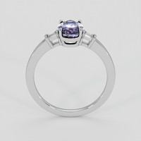 3.06 Ct. Violet Spinel Ring, 14K White Gold 3