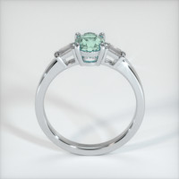 1.34 Ct. Sapphire Ring, 14K White Gold 3