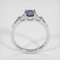 1.26 Ct. Bi Color Sapphire Ring, 18K White Gold 3