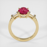 2.47 Ct. Ruby Ring, 14K Yellow Gold 3