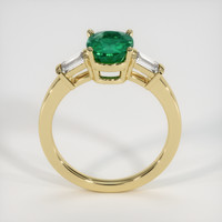 1.61 Ct. Emerald Ring, 18K Yellow Gold 3
