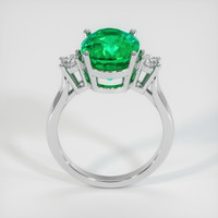 4.47 Ct. Emerald   Ring, Platinum 950 3