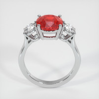 4.26 Ct. Ruby Ring, Platinum 950 3