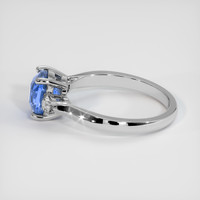 1.98 Ct. Blue Sapphire Ring, Platinum 950 4