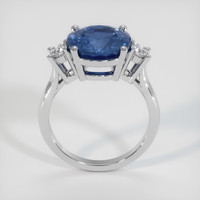 3.80 Ct. Sapphire Ring, 18K White Gold 3