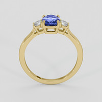 1.40 Ct. Blue Sapphire Ring, 14K Yellow Gold 3