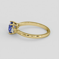 1.40 Ct. Blue Sapphire Ring, 14K Yellow Gold 4