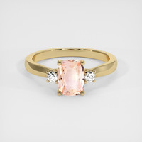 1.05 Ct. Sapphire Ring, 14K Yellow Gold 1