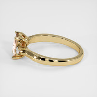 1.05 Ct. Sapphire Ring, 14K Yellow Gold 4