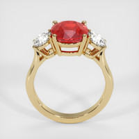 4.26 Ct. Ruby Ring, 14K Yellow Gold 3