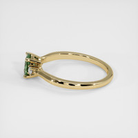 0.73 Ct. Sapphire Ring, 14K Yellow Gold 4