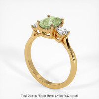 1.87 Ct. Sapphire Ring, 14K Yellow Gold 2