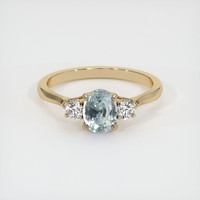 1.79 Ct. Sapphire Ring, 18K Yellow Gold 1